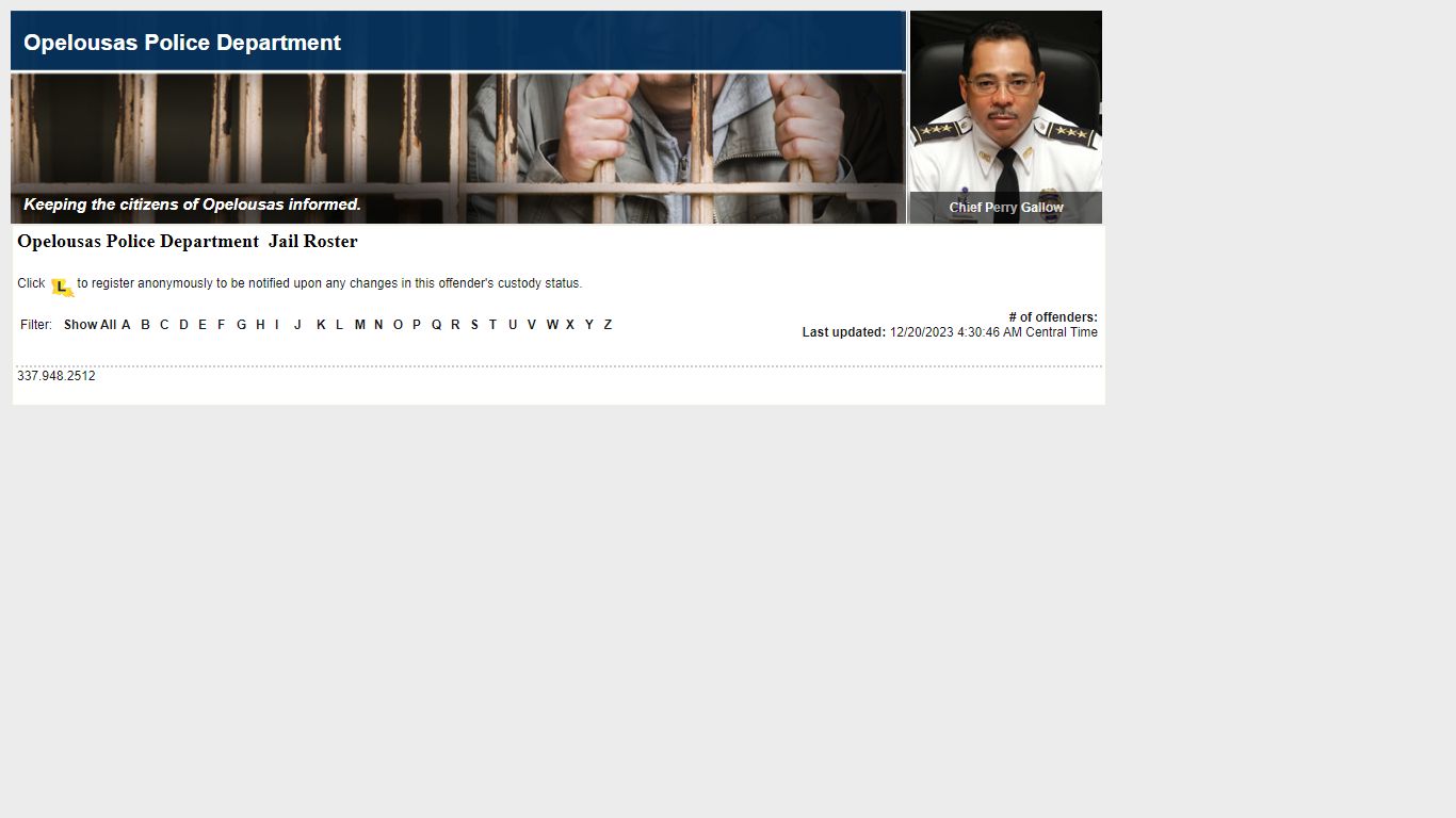 Opelousas Police Department
