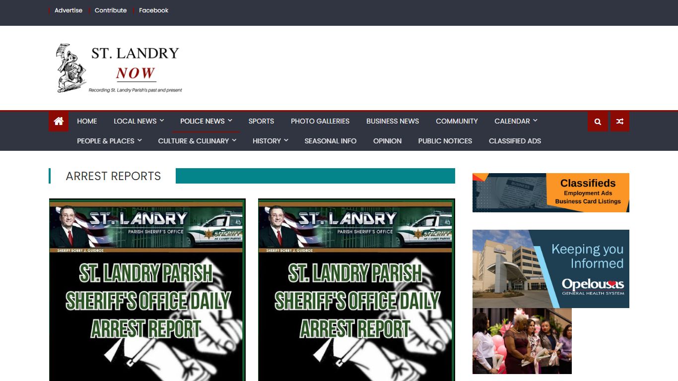 Arrest Reports » St. Landry Now Online Newspaper » Opelousas & St ...
